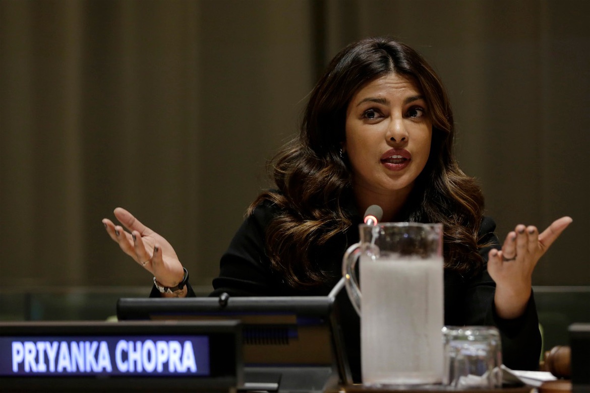 Priyanka Chopra - Actrice, chanteuse, productrice, philanthrope, écrivaine et mannequin indienne