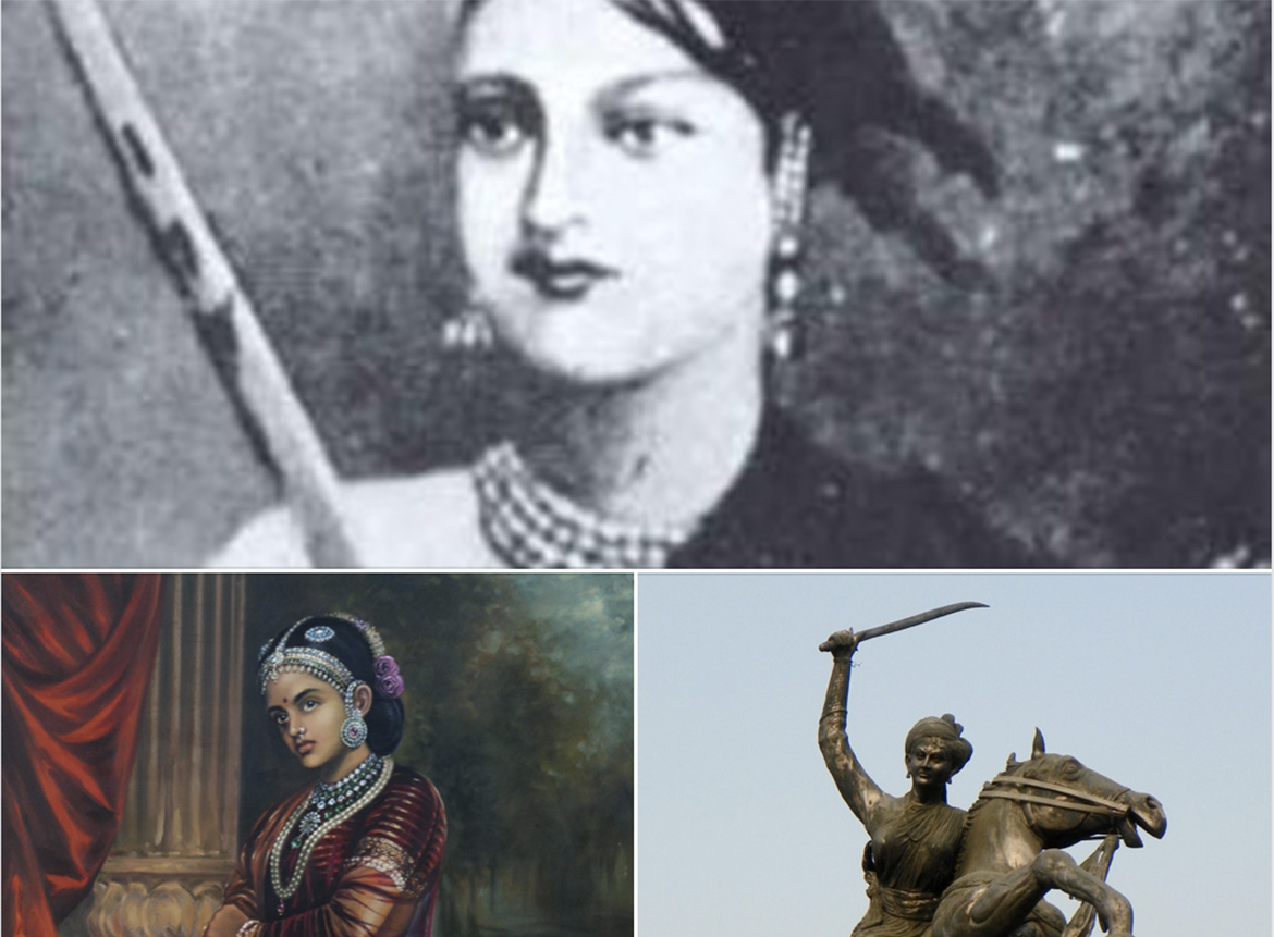 Lakshmî Bâî, queen of the Indian resistance